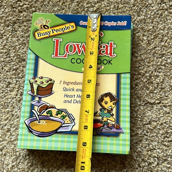 Busy People’s Low-Fat Cookbook 7 ingredients or less spiral - Picture 6 of 7